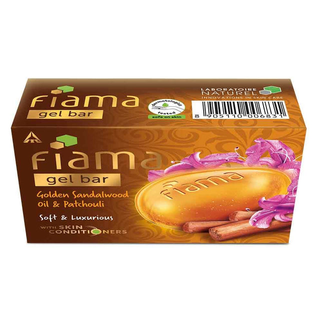 FIAMA GOLDEN SANDAL WOOD SOAP 125G TRUEBID