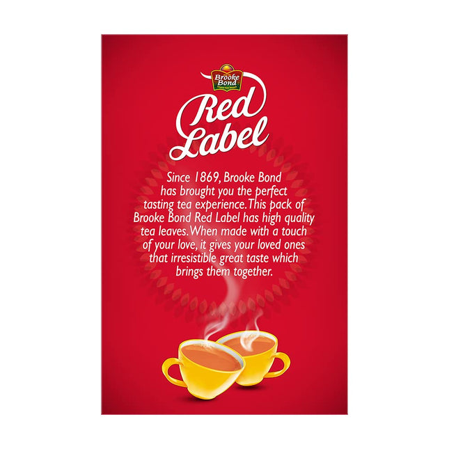 "Savor the Richness  Brooke Bond Red Label 100g Tea" TRUEBID